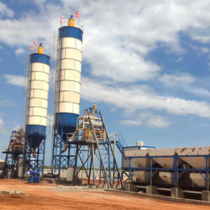 Precio de fábrica Totalmente automático 50m3/H Planta de lote de hormigón móvil premezclado portátil para la venta - Product Image 3