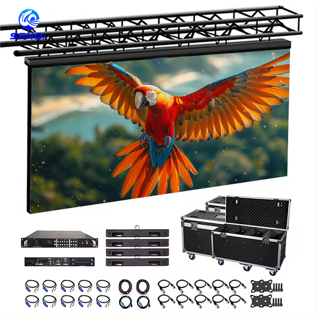 High Quality Outdoor Rental LED Display Screen P4.81 with IP65 Waterproof and 5000cd Brightness for Advertising Video Walls