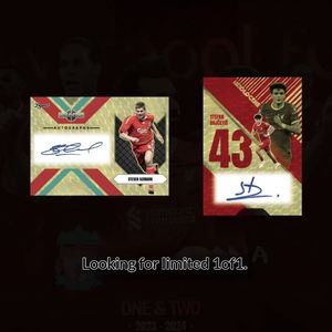 Tarjetas Coleccionables de Fútbol de las Estrellas Van Dijk de <span class=keywords><strong>Liverpool</strong></span> y Sobos Loy Gakpo ONE&TWO 2023-2024 - Product Image 4