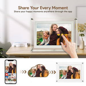 Wifi 10.1 Inch Thông Minh Đám Mây Khung Hình Với 1280X800 IPS Màn Hình Cảm Ứng Auto-Xoay Chia sẻ Khoảnh Khắc Khung Ảnh Kỹ Thuật Số - Product Image 5