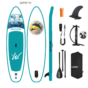 Fabricación Personalizada de Tabla de Paddle Surf (SUP) Inflable de PVC de 320 cm (10'6 pies), Tabla de SUP para Competición, Fabricación Personalizada de 320 cm - Product Image 3