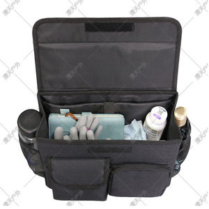 Bolsa para scooter eléctrico con portavasos, color negro, bolsa de almacenamiento para scooter eléctrico, cesta frontal para uso general - Product Image 2