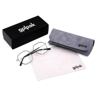Vente en gros boîtes d'emballage pour lunettes optiques uniques normales impression de logo étui à lunettes magnétique boîte à lunettes rabattable pour hommes et femmes