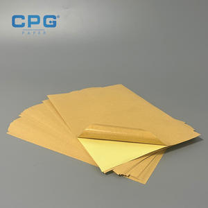 Papel Adhesivo Transparente de Vinilo Impermeable al por Mayor de Fábrica, Rollo Jumbo, Material Imprimible, Hojas A4, Papel para Pegatinas - Product Image 1