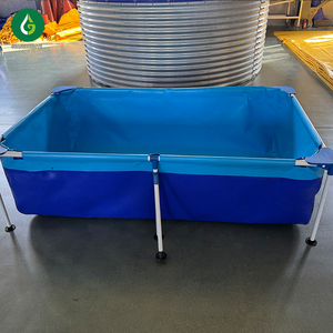<span class=keywords><strong>Piscina</strong></span> Familiar <span class=keywords><strong>Rectangular</strong></span> <span class=keywords><strong>de</strong></span> Acero, Ecológica, Impermeable, Plegable, Fácil <span class=keywords><strong>de</strong></span> Instalar, Elevada, para Verano - Product Image 1