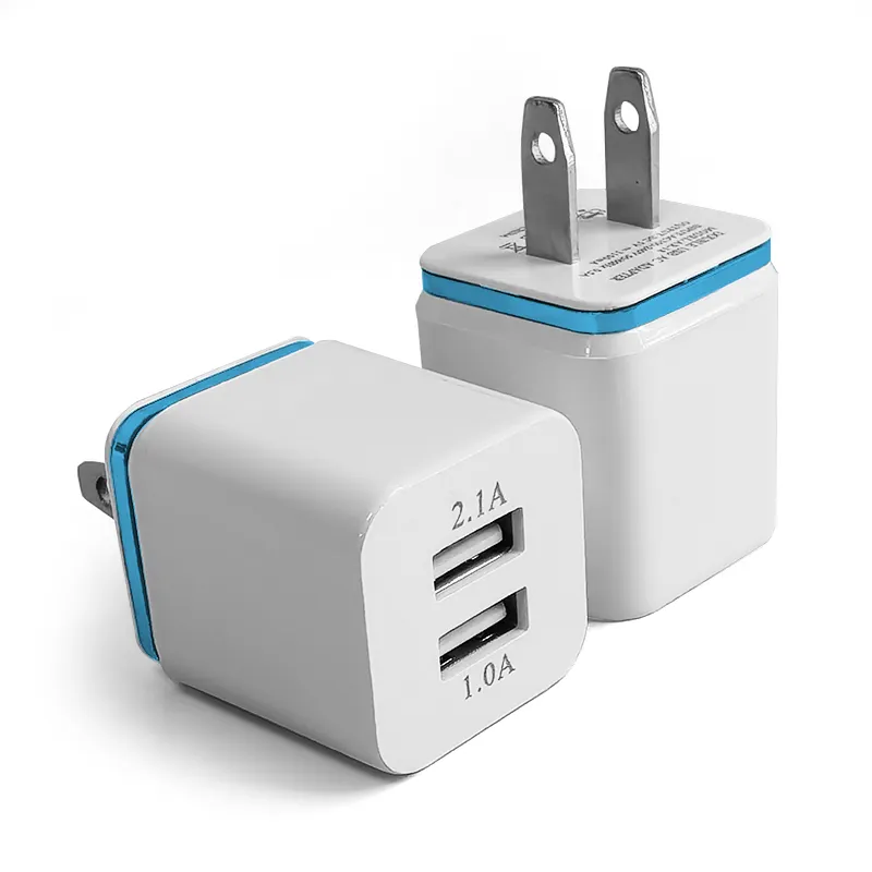 customized logo 5v1a usb wall charger for iphone travel us wall charger wall plug