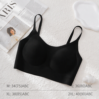 Sujetador sin costuras para mujer, minimizador, con soporte lateral y realce, tirantes cruzados convertibles, invisible y fino, en liquidación de verano