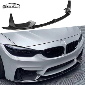 Môi trước, cản trước, chia gió trước kiểu MP chất lượng cao bằng sợi carbon dành cho BMW F80 F82 M3 M4 - Product Image 1