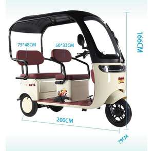 价格实惠的72V 800W三轮自行车-CE/FCC双重认证 - Product Image 6