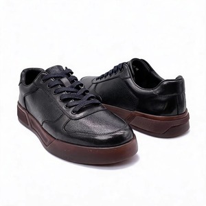 Chaussures habillées pour hommes faites à la main de qualité supérieure, chaussures pour hommes de style rétro skate, cuir véritable - Product Image 1