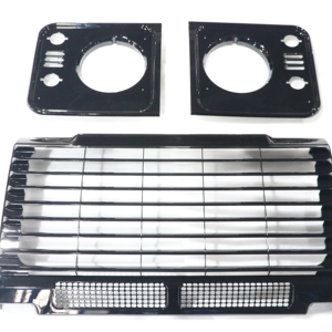 Nuova Griglia Anteriore Lucida Nera per Land Rover <span class=keywords><strong>Defender</strong></span> <span class=keywords><strong>90</strong></span> 110 130 Classico, Accessori Esterni per Veicoli - Product Image 2