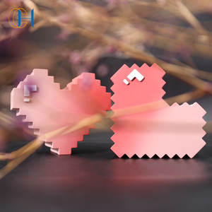 جرة شمع الصويا على شكل قلب خرسانية لتزيين المنزل هدية عطر مبشرة لحفل الزفاف في عيد الحب - Product Image 6