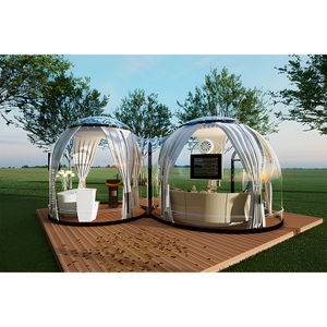 PC Material Starry House Outdoor Glamping Dome <b>Tents</b> Home Hotel Igloo Geodesic 2026-5 Quick Assembly Easy to Install - Product Image 3