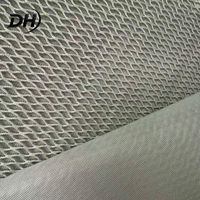 Tissu en maille 100 % polyester de qualité supérieure 350 g/m² résistant à l'usure et anti-déchirure pour la fabrication de chaussures de sport et de chaussures décontractées