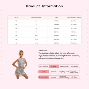 Vestido de Baile Latino para Niñas, con Flecos en Capas, Lentejuelas, Sin Mangas, para Competencia de Salsa, Baile de Salón, Ritmo, Actuación, Personalizado - Product Image 6