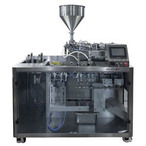 Machine de remplissage et d'emballage automatique pour sachets préformés de formes spéciales, pour eau, jus, huile nettoyante, liquides visqueux et pâte de tomate - Product Image 4