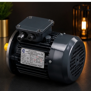 Motor de Inducción Trifásico de 1 kW para Uso Industrial, Voltaje CA, 1440 RPM, Montaje con Brida, Totalmente Cerrado - Product Image 2