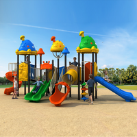 Toboggan en métal et plastique pour enfants pour parc d'aventure, jardin résidentiel, jardin d'enfants, usage extérieur à domicile
