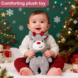 ขายส่งของเล่<span class=keywords><strong>น</strong></span>ปลอบประโลมและช่วยให้หลับสำหรับเด็กแรก<span class=keywords><strong>เกิด</strong></span> ตุ๊กตาสไตล์คริสต์มาส และของเล่นเสริมพัฒ<span class=keywords><strong>น</strong></span>าการด้านการมองเห็นสำหรับเด็กอายุ 0-1 ปี - Product Image 3