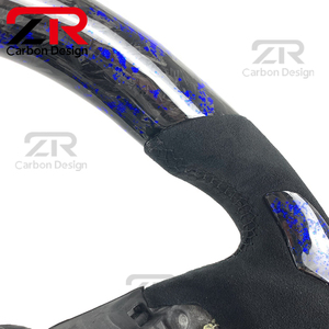 Volante de Fibra de Carbono Forjado para Land Rover Range Rover Sport <span class=keywords><strong>SE</strong></span> SVR HST Range Rover <span class=keywords><strong>Evoque</strong></span> S <span class=keywords><strong>SE</strong></span> HSE, Compatible con Calefacción - Product Image 3