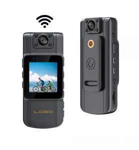 Kolluk güvenlik vücuda takılan kamera koşum gizli Video 2K 1080P Wifi Mini kamera mikro vücut kamerası