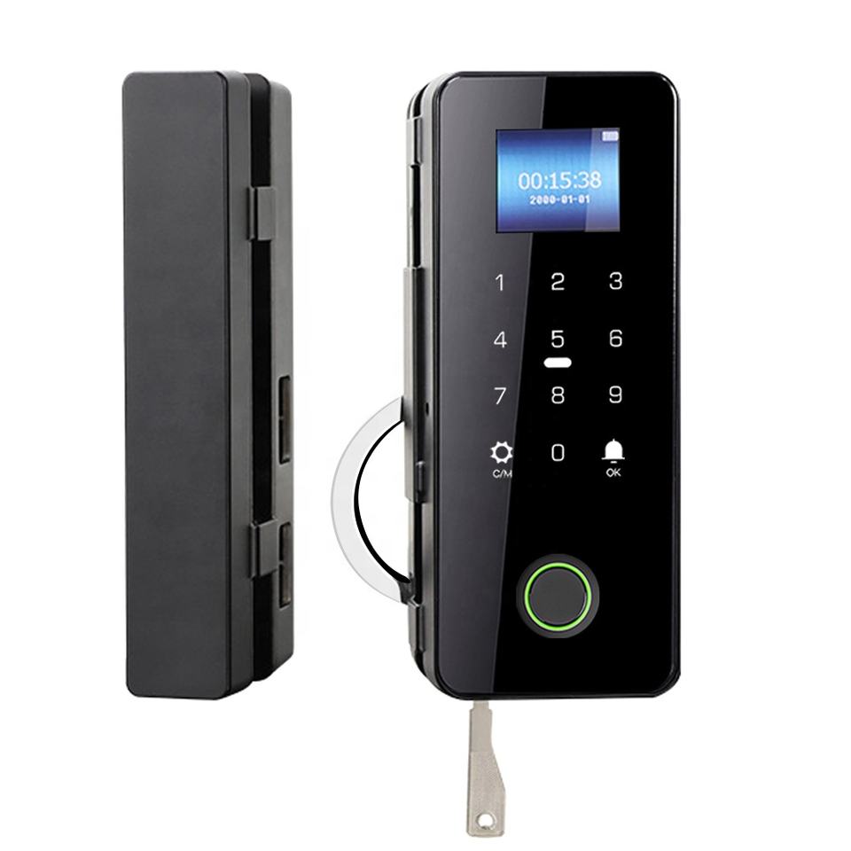 Smart Fingerprint Door Lock for Glass Doors - Secure & Convenient