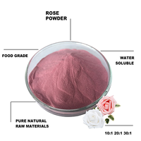 Extrait de poudre de pétales de rose 100 % naturel de qualité alimentaire en vrac à bas prix