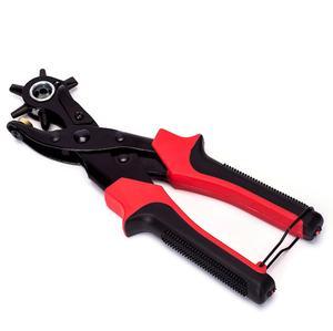 <strong>Leather</strong> <strong>Hole</strong> Punch Tool for <strong>Belts</strong> With Ruler, Screwdriver, Punch Plate and Awl Tool, <strong>Hole</strong> <strong>Puncher</strong> for Fabric - Product Image 3