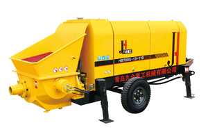 HBT80S-13 JIUHE Electromotor 40 60 80 M³/h Equipo de Bombeo Estacionario para Proyectos de Construcción Bomba de Concreto para Remolque - Product Image 4
