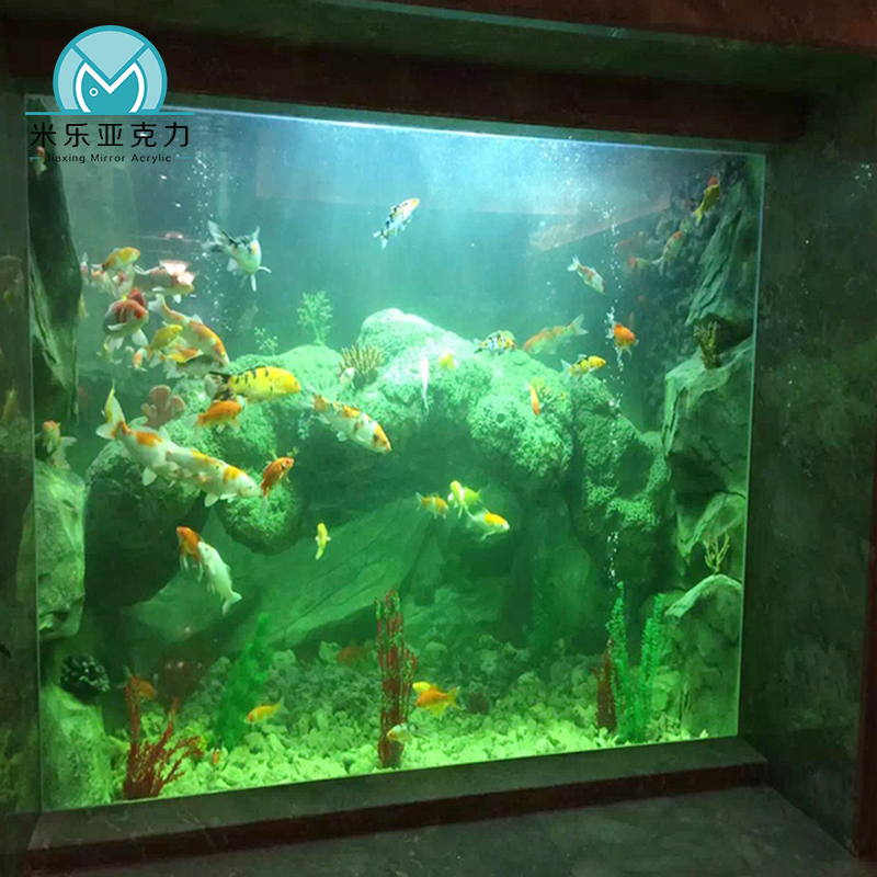 アクリルシート50mm-100mm厚家庭用水族館長方形大型アクリル水槽