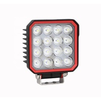 Feux de travail LED pour voiture 48W, accessoires de voiture, éclairage de travail minier, éclairage de travail 12V-24V, éclairage de travail à faisceau large