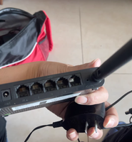 Routeur WiFi domestique JINGLAI d'occasion N300 sans fil 300 Mbps monobande FTTH avec connecteur SC et micrologiciel multilingue