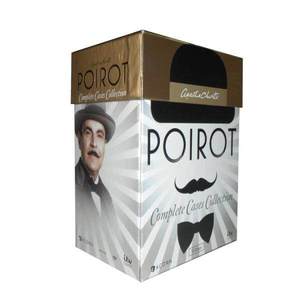 Colección Completa de los Casos de Poirot de <span class=keywords><strong>Agatha</strong></span> Christie, 33 Discos, Venta al por Mayor de Fábrica, Películas en DVD, Series de TV, Región 1 - Product Image 1