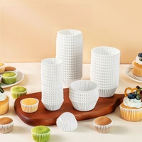Papel Kraft Personalizado para Hornear con Tapa, Revestimiento para Cupcakes, para Pasteles, Pudines y Set de Regalo de Panadería