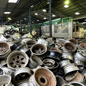 Déchets de jantes en aluminium usagées, matériau de recyclage de jantes de voiture, déchets de jantes en alliage pour le recyclage des métaux et l'exportation en vrac - Product Image 4
