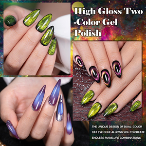 BOZLIN Nouveau Lancement Galaxy Céramique Cat Eye Gel Polish Hema Free 72 Couleurs Vegan Cat Eye Gel Prix Usine Magnétique <span class=keywords><strong>Uv</strong></span> Gel Polish - Product Image 5