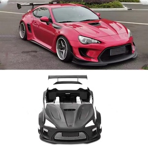 Kit Carrozzeria Stile Robot in FRP, Paraurti Anteriore e Posteriore, Minigonne Laterali, Spoiler, Copertura Cofano per Toyota GT86 <span class=keywords><strong>Brz</strong></span> Subaru 2013-2019 - Product Image 1
