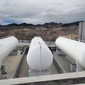 Nuevo tanque de almacenamiento portátil de CO2/nitrógeno líquido de fábrica Recipientes a presión de dióxido de carbono 30m³ Material interno de acero inoxidable - Product Image 2