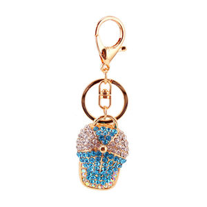 Plus <span class=keywords><strong>de</strong></span> 15 ans <span class=keywords><strong>de</strong></span> fabrication OEM ODM Rhinestone cristal or pendentif éléphant européen porte-clés porte-clés personnalisé pour sacs à main - Product Image 1