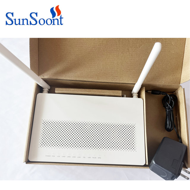 Modem router 5Dbi Antenna Xpon 4Ge Pot Con Gpon Ont Onu Catv Hg8143A5 Hg8247H5