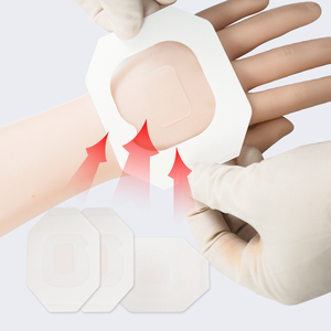 Nuevo vendaje de fijación de cánula IV película transparente impermeable punción vendaje de fijación de cánula IV con almohadilla absorbente hidrocoloide - Product Image 5