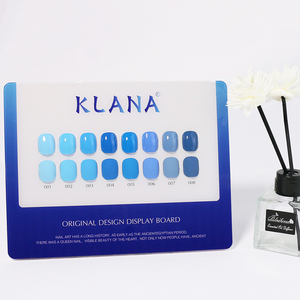 Blue High Saturation LED Gel Beginners Friendly Self Leveling UV Gel Wholesale High-quality Blue UV Gel <b>Kit</b> - Product Image 2