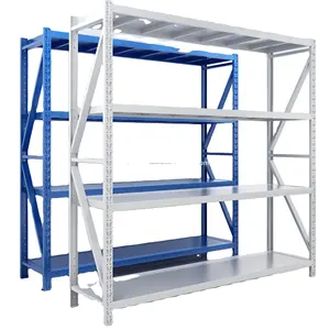 Industrial Storage Shelves Steel Warehouse Rack for Wholesale Storage Shelves 10 Standard Export Carton Packing 4 or Customized