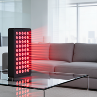 Panneau de luminothérapie rouge K50 avec commande vocale, appareil PDT de bureau pour soulager la douleur et prendre soin de la peau, lumières LED rouges, bleues, jaunes et infrarouges, prise US