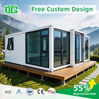 Maison Modulaire Fiable 2, 3 ou 4 Chambres, 20/40 Pieds, Expédition Facile, Conception Préfabriquée, Maison Conteneur Extensible, Mini-Maison Mobile