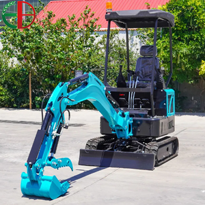 Mini-excavatrice hydraulique de 1,5 tonne à chenilles, avec boîte de vitesses et pompe hydraulique, haute efficacité, cabine, moteur Changchai - Offre Spéciale UE - Product Image 3
