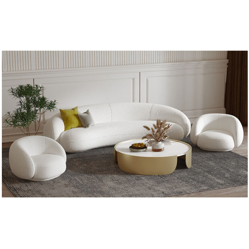 Luxury modern style sofa set furniture indoor furniture sofa set high-end living room sofa