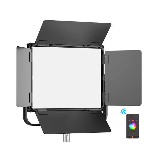 Luxceo Fl100r Rgb Panel Light Studio 100w App Control LED Video Lighting