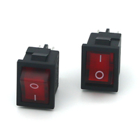 Interrupteur à bascule à quatre broches KCD1-201BN du fabricant, 6A 10A 250V, en laiton, DPDT, pour prise de courant mécanique pour bateau