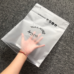 Plastic Bags Zipper Bag Zipper Bag Wholesale T Shirt Plastic Packaging Zip Lock Clothing Bags Zipper Bag